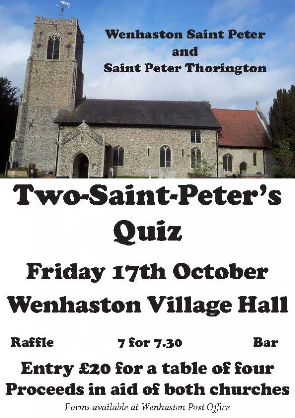 two saint peters quiz 2025